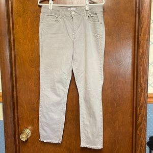 Loft light grey pants size 6